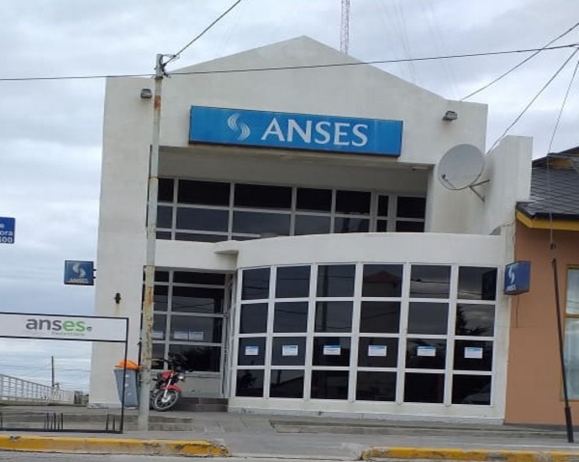 Sucursal de Anses en la ciudad de Río Grande Tierra del Fuego.