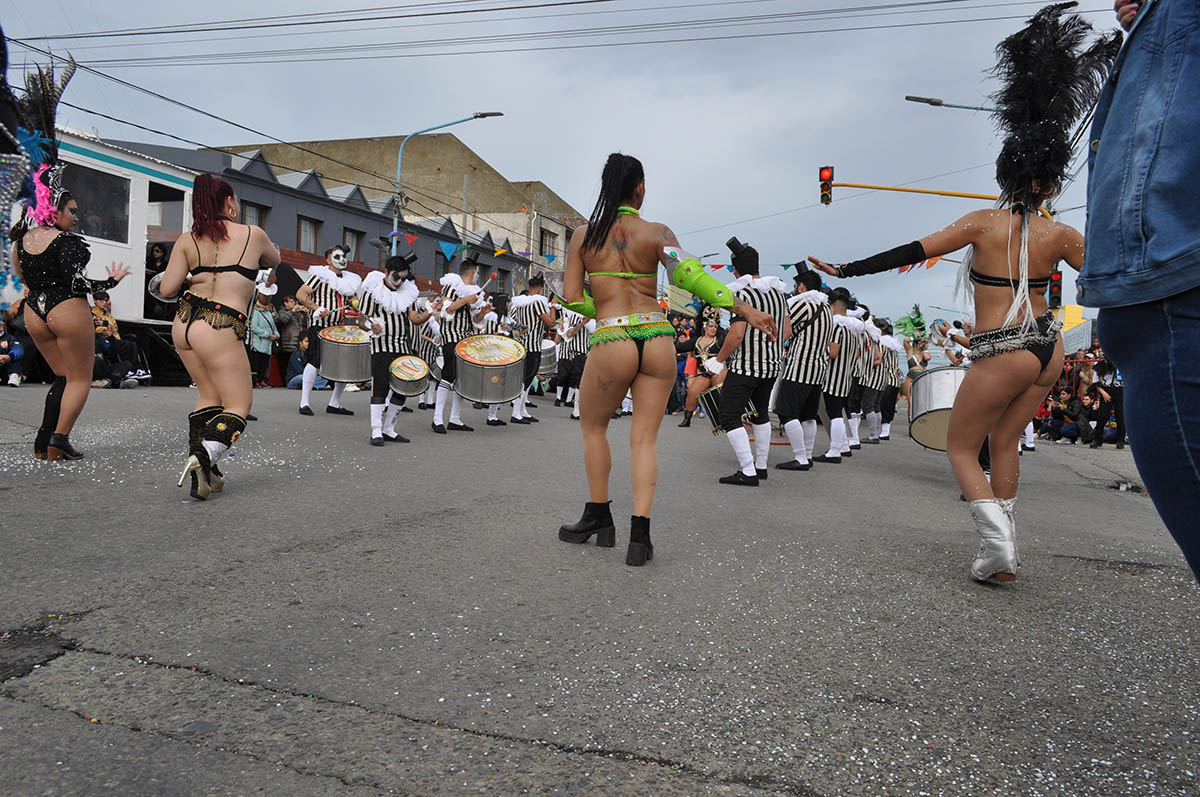 El carnaval se vivió con mucha intensidad en las calles de Río Grande.