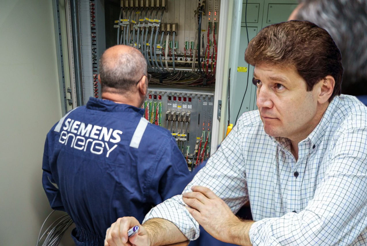 Ingeniero de Siemens llegó a Ushuaia para resolver el problema que Gobierno no puede