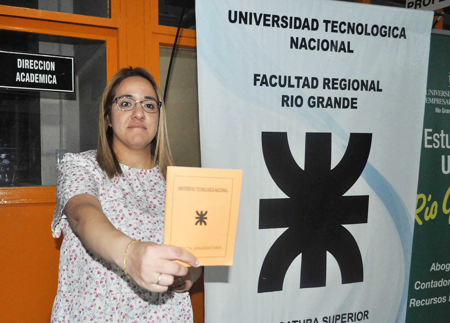 María Florencia Gallol, primera graduada como Ingeniera Química de 2024.