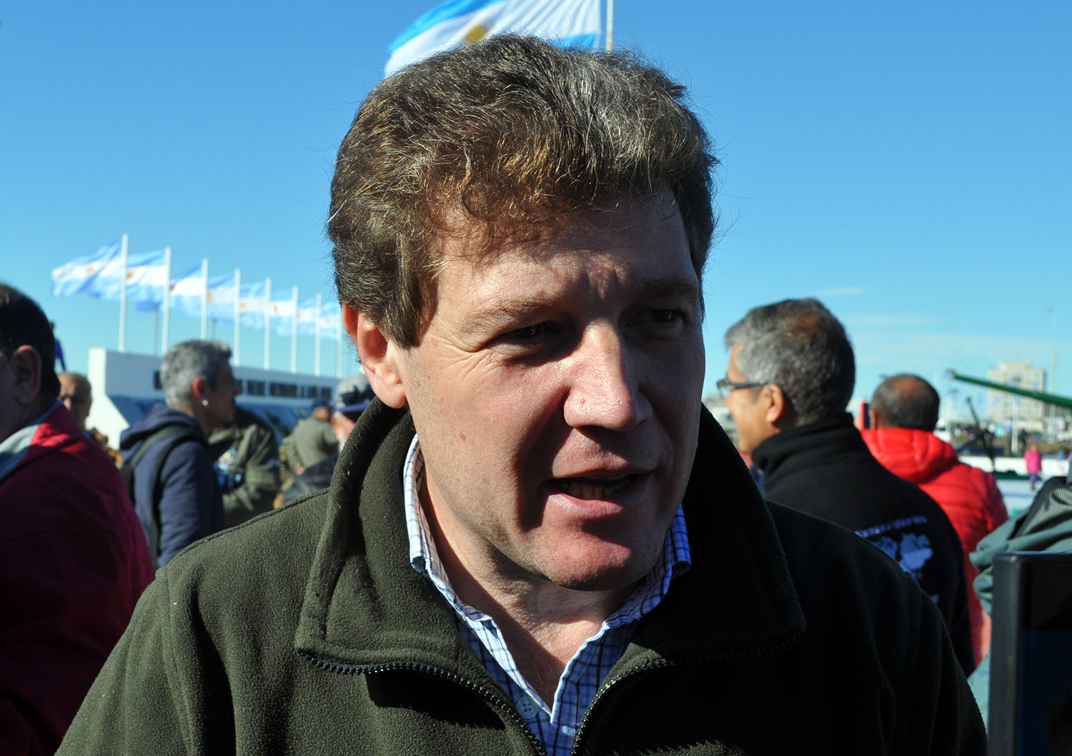 Gustavo Melella, gobernador de la provincia de Tierra del Fuego.