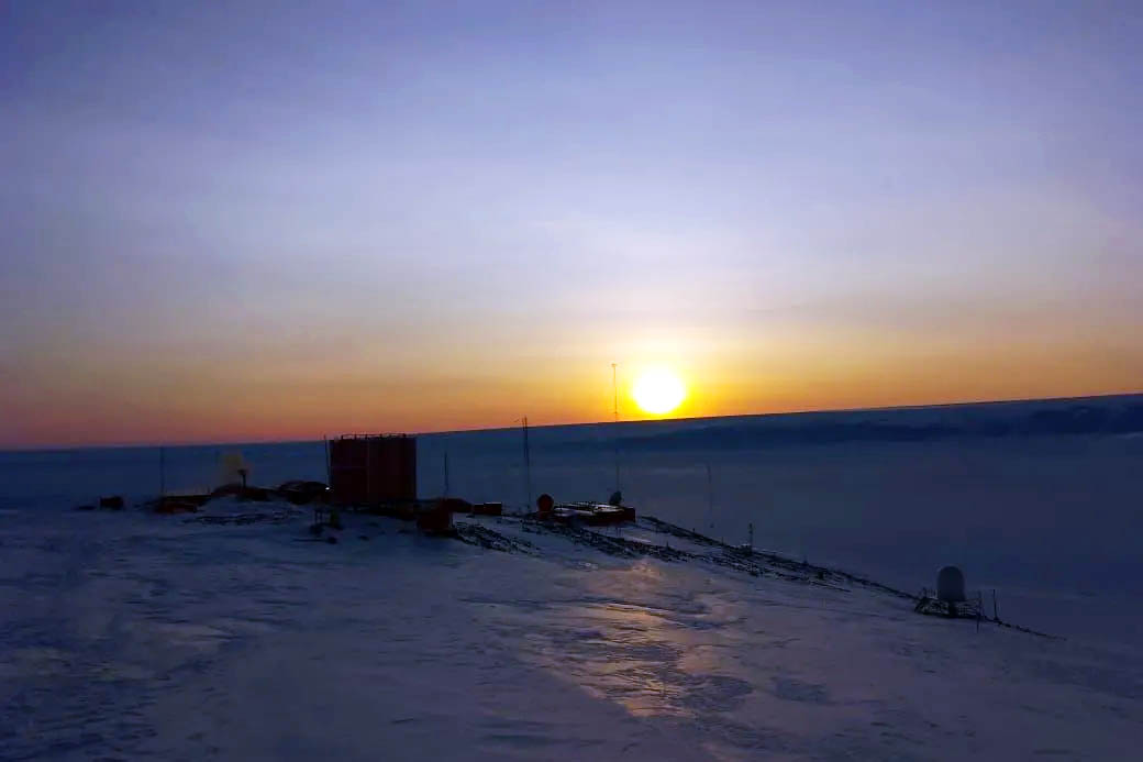 Se viene la noche polar antártica que durará 4 meses