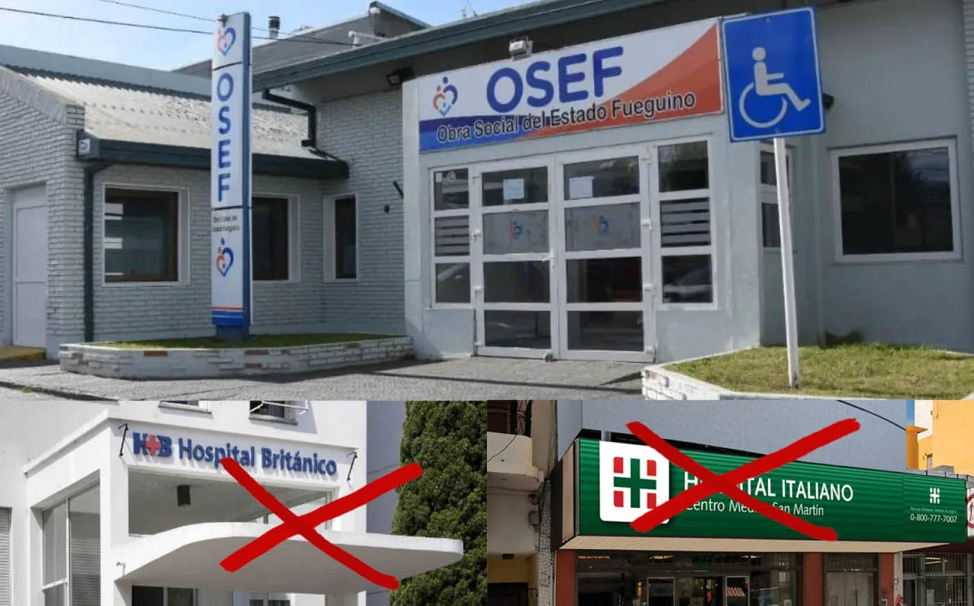 La Osef cortó todos los servicios de los hospitales Británico e Italiano