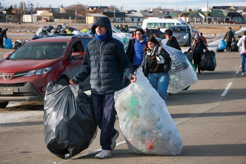 Durante el 2023, el municipio de Río Grande recolectó más de 72 mil kg. de plástico PET